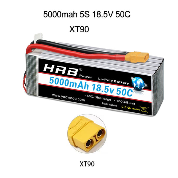 HRB Lipo Battery 2S - 6s 2200mAh - 6000mAh