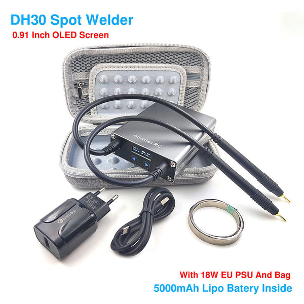 DIY Spot Welder Handheld Portable Mini Spot Welding Machine With Quick Release Pen For Welding Nickel Plate 18650 Battery