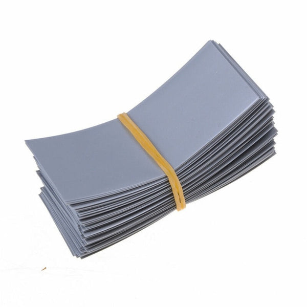 100 Pieces 18650 Battery PVC Shrink Tubing