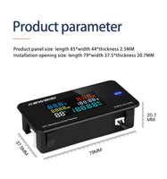 DC 0-200V Voltmeter Ammeter 0-100A